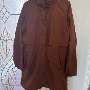 Chic Brown Overcoat